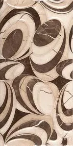 Ayazma Ayazma Brown Decor porcelain tile, 30×60 cm, Glossy finish