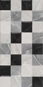 Hazar Hazar Grey Decor porcelain tile, 30×60 cm, Glossy finish