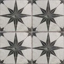Scintilla Scintilla Black porcelain tile, 45×45 cm, Matt finish