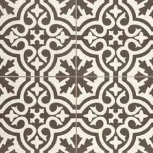 Verona Venice Black porcelain tile, 45×45 cm, Matt finish