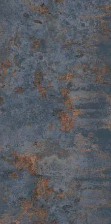 Oxide Oxide Cobalt porcelain tile, 45×90 cm, Semi Lappato finish