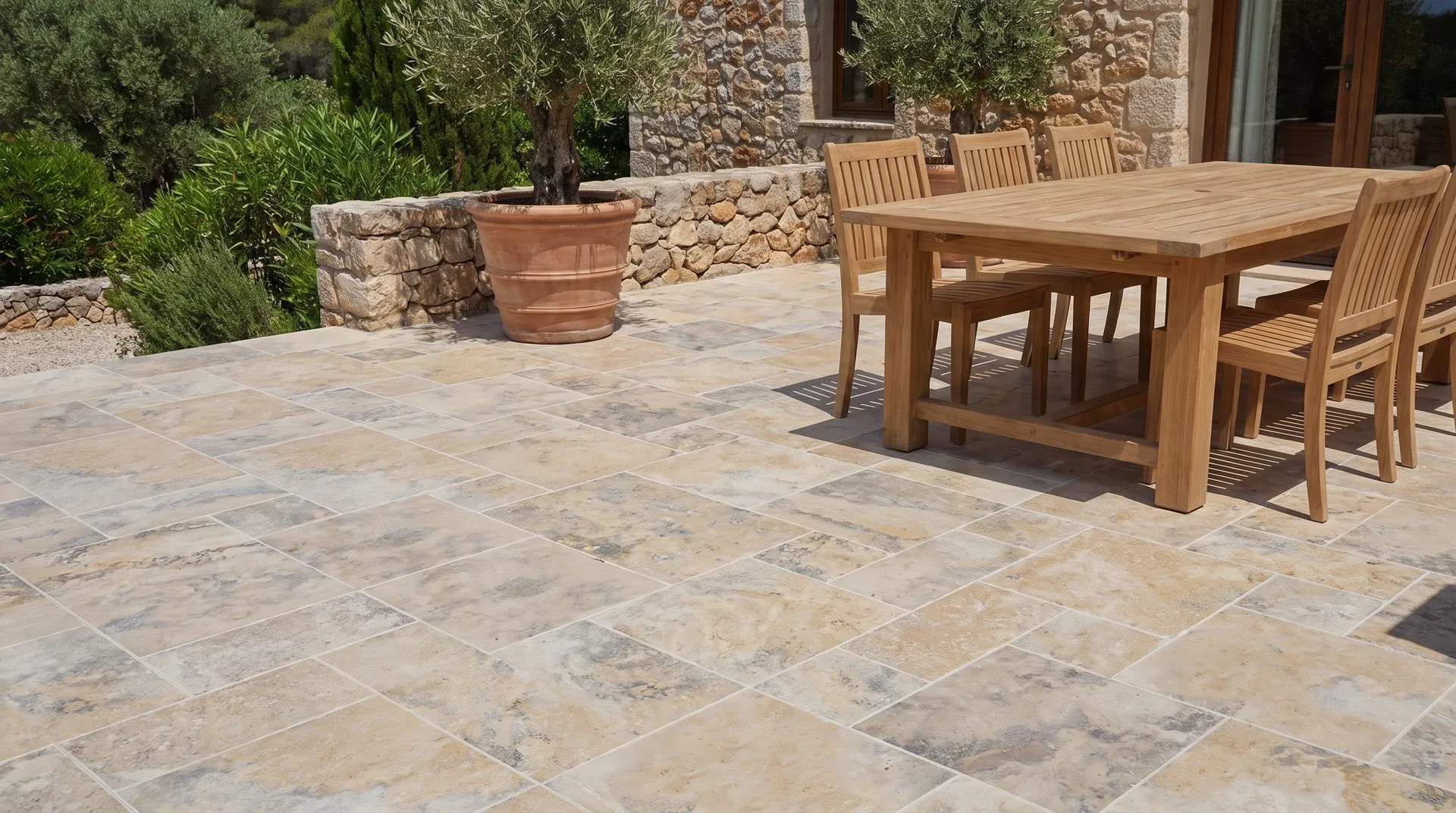 Valetta Turkish travertine scene